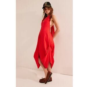 Free People Vintage Romance Bustle Midi